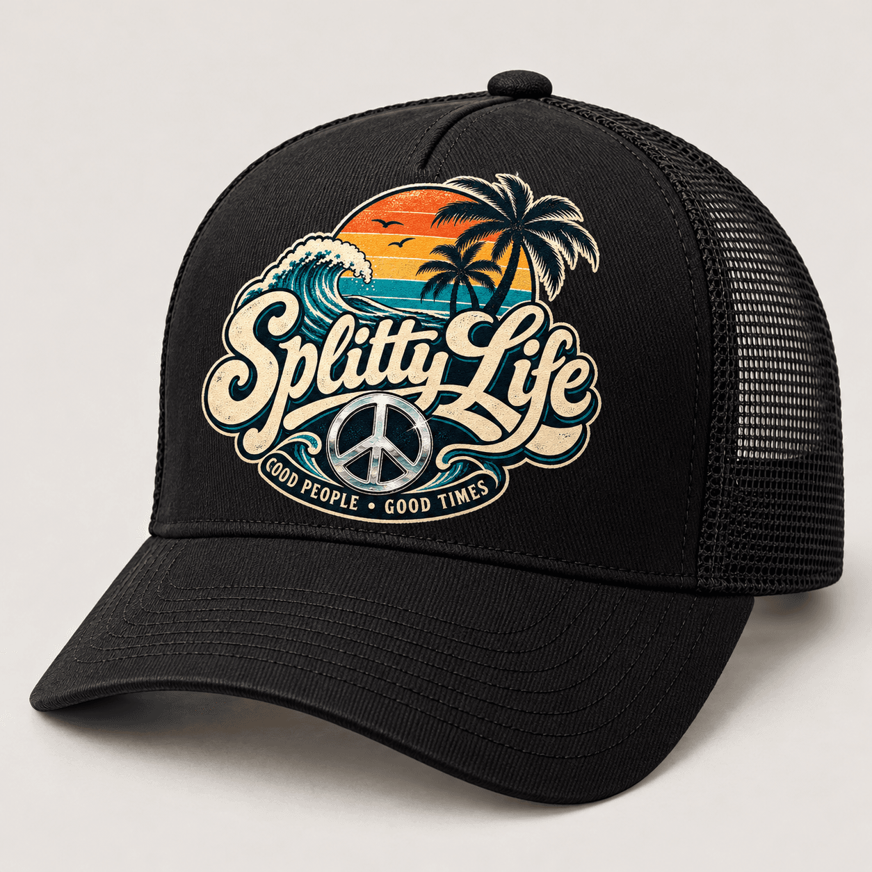 Splitty Life Classic Logo Trucker Hat