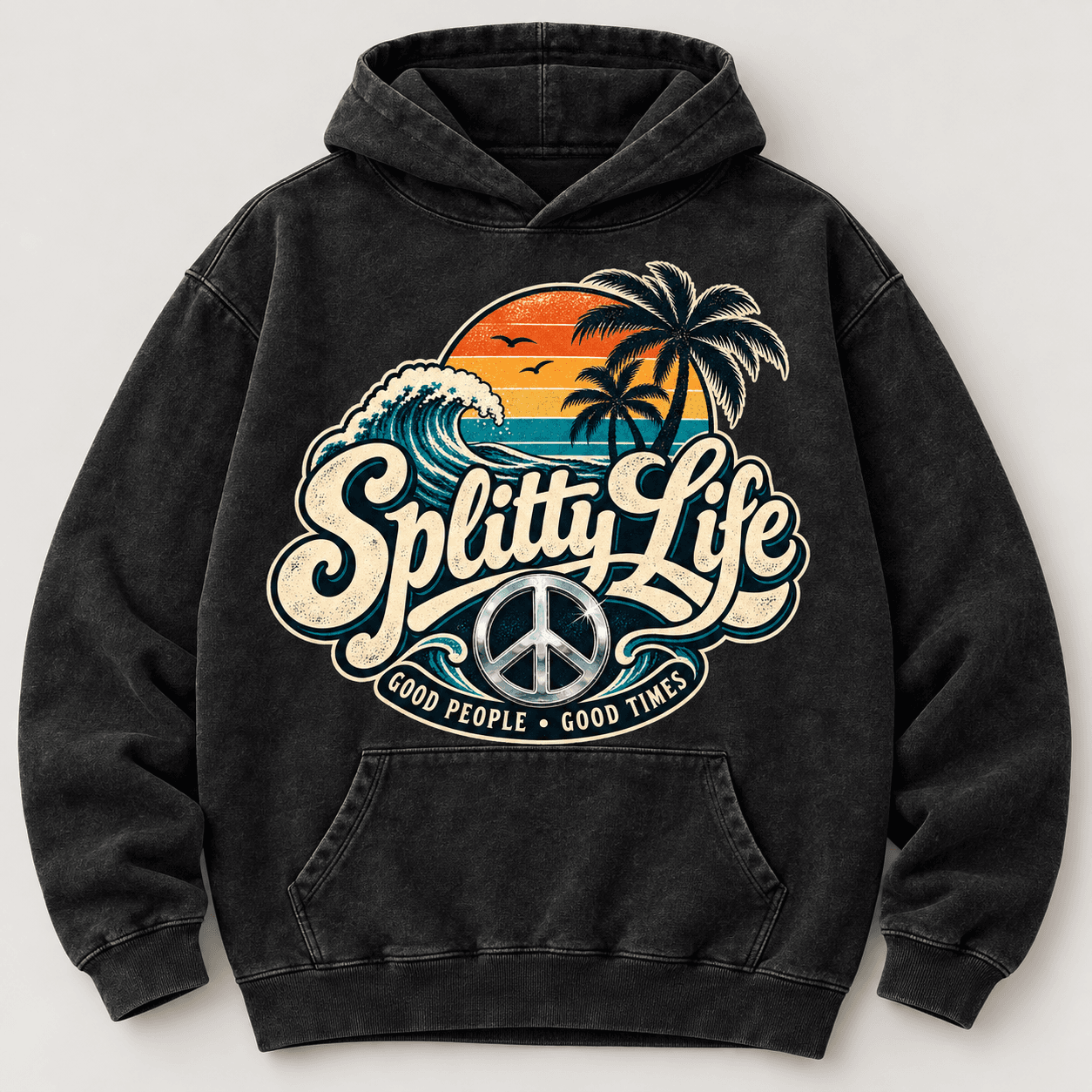 Splitty Life Classic Logo Hoodie