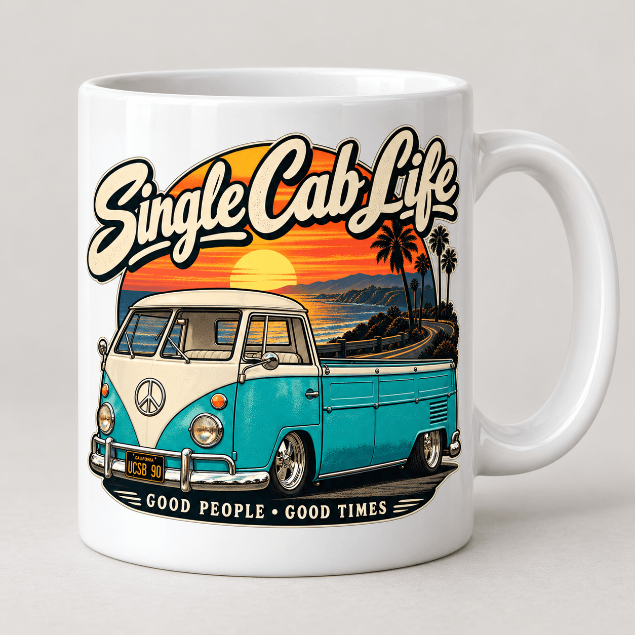 Splitty Life Single Cab Mug