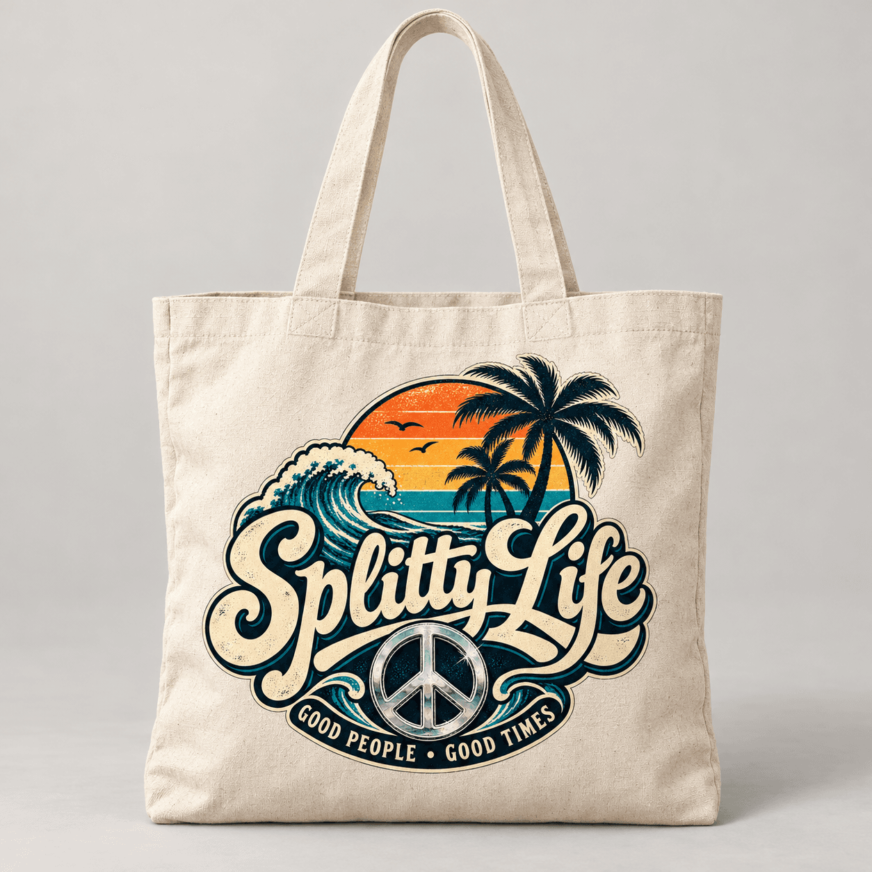 Splitty Life Classic Logo Tote Bag
