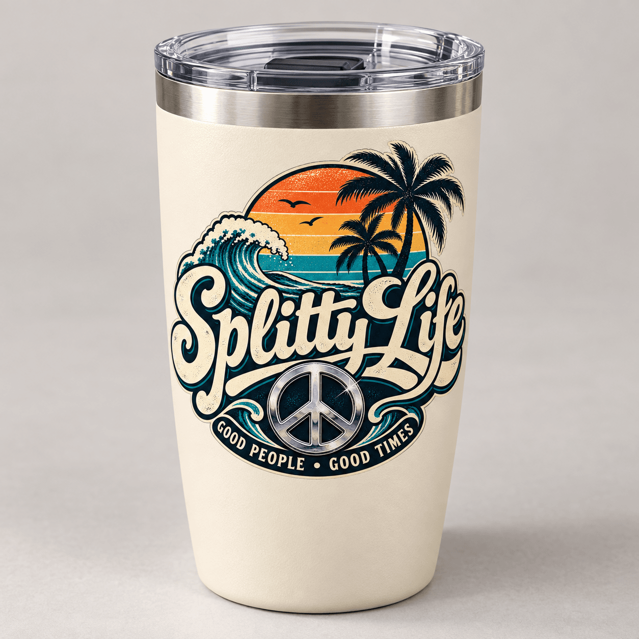Splitty Life Classic Logo Travel Tumbler